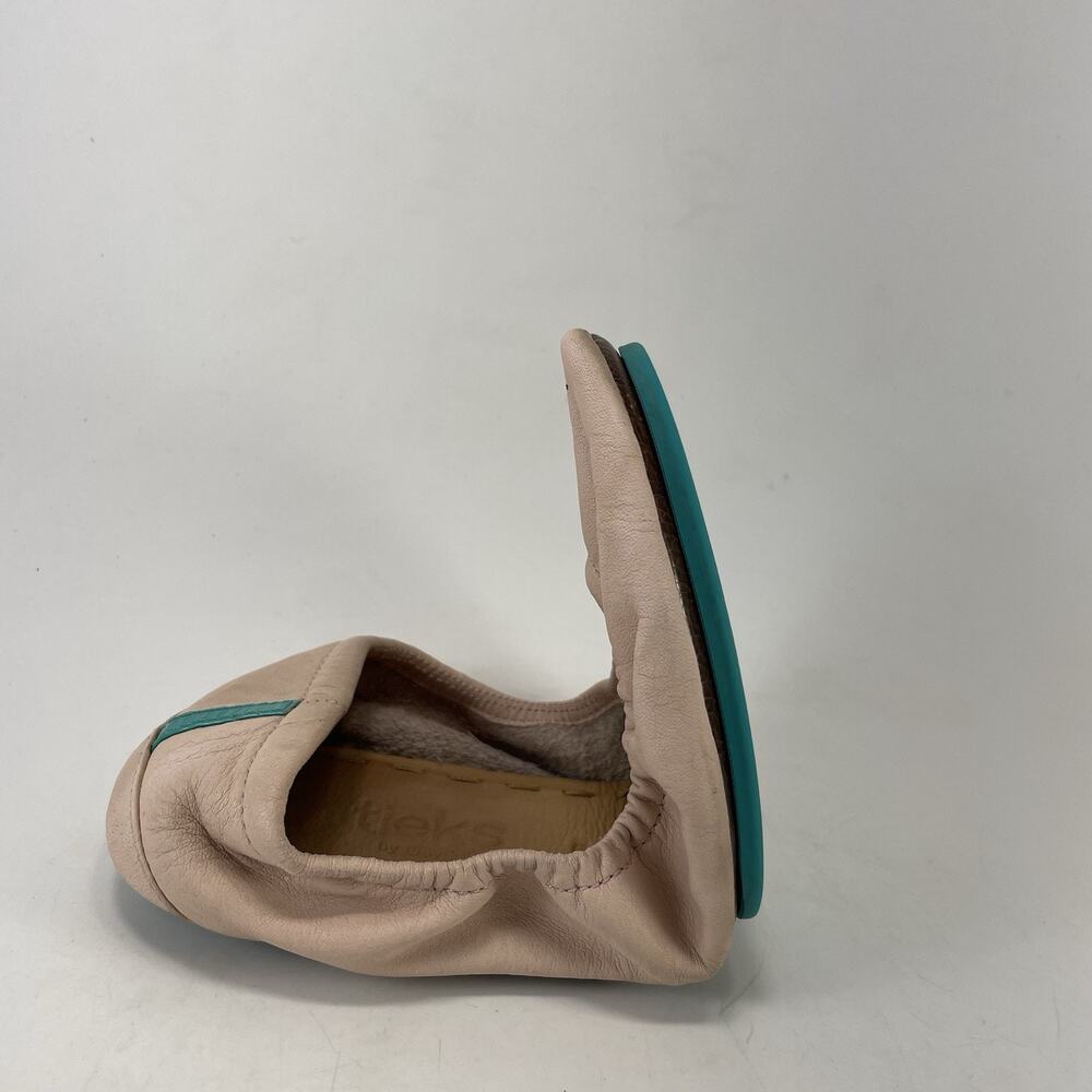 Tieks By Gavrieli Taupe Ballet Flats Womens Size 5 Leather Foldable Travel